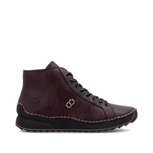 Load image into Gallery viewer, Rieker Burgundy Laced Ankle Boot|7151030BU
