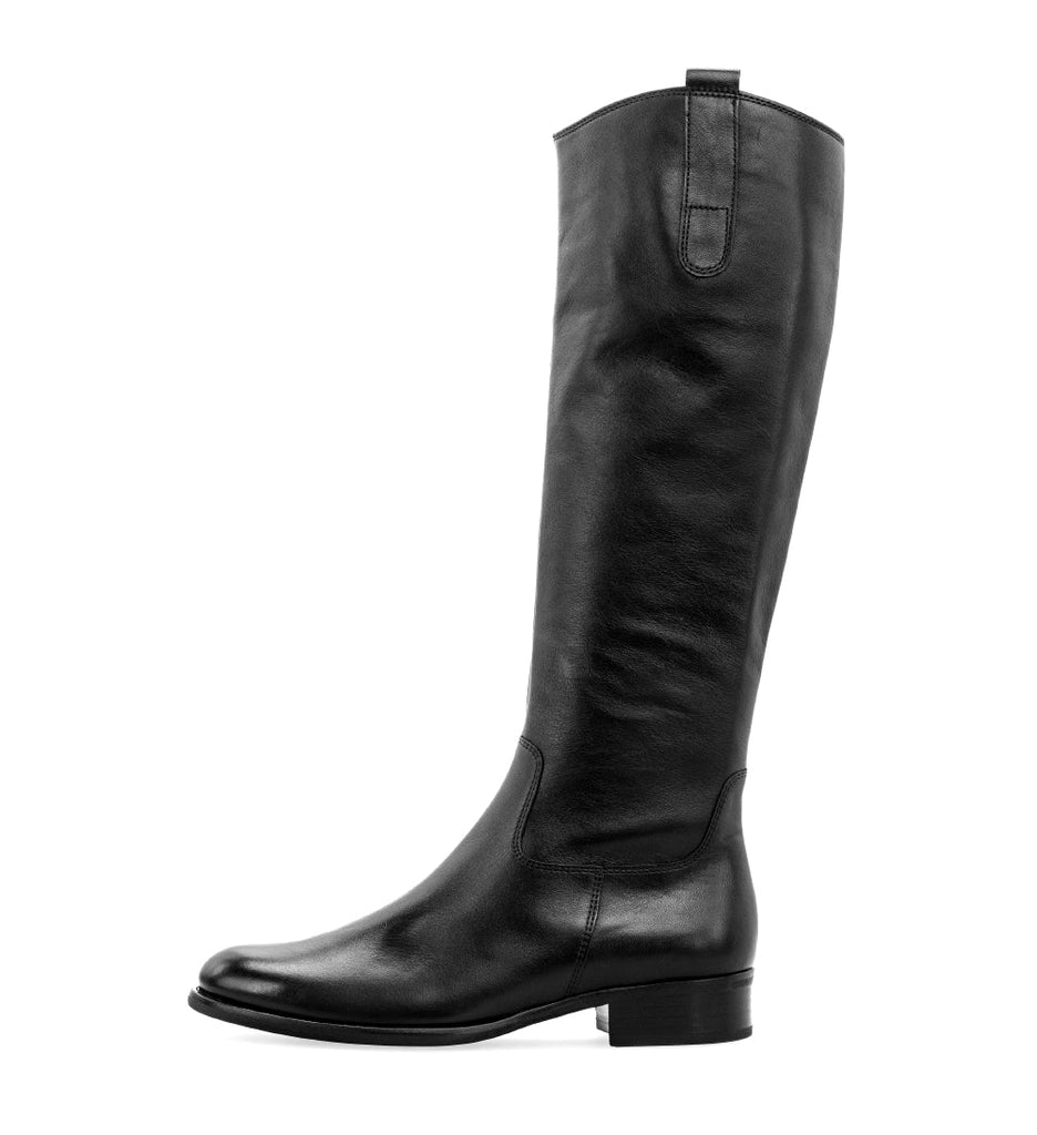 Gabor Black Knee High Boot|7164827B, autumn winter 2025