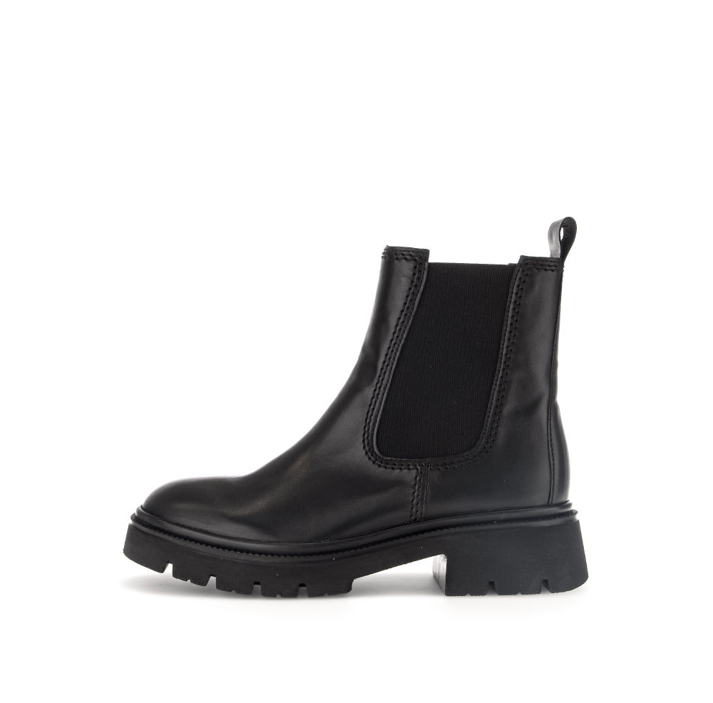 Gabor Black Chelsea Boot|7185027, autumn winter 2025