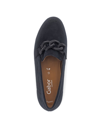 Gabor Navy Wide Fit Loafer|7241546, Autumn Winter 2025