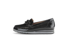Load image into Gallery viewer, Gabor Wide Fit Black Loafer|7241587, autumn winter 2025
