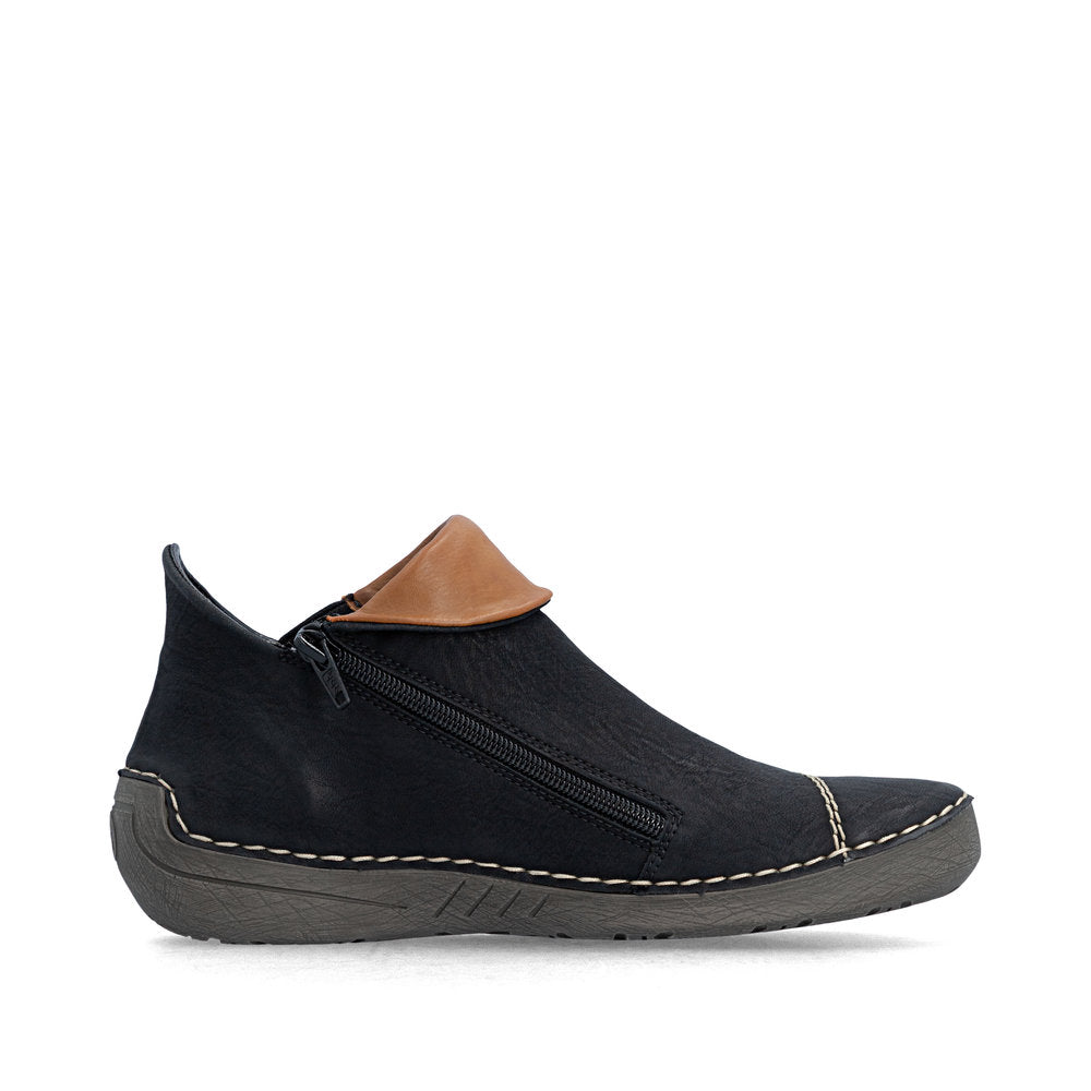 Rieker Black Ankle Boot|7258100