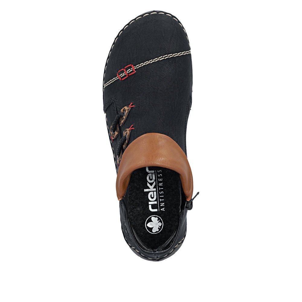 Rieker Black Ankle Boot|7258100