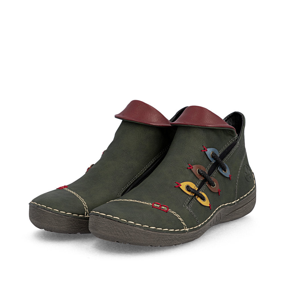 Rieker Green Ankle Boot|7258154