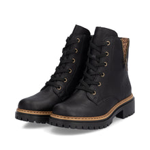 Load image into Gallery viewer, Rieker Black Ankle Boot|7261700
