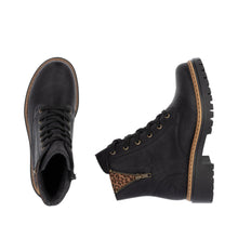 Load image into Gallery viewer, Rieker Black Ankle Boot|7261700
