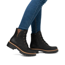 Load image into Gallery viewer, Rieker Black Ankle Boot|7261700
