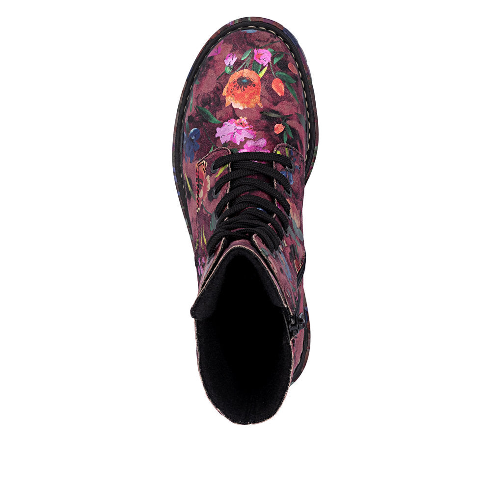 Rieker Floral Pattern Ankle Boot|7262792