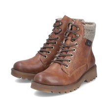 Load image into Gallery viewer, Rieker Brown Ankle Boot|7322024
