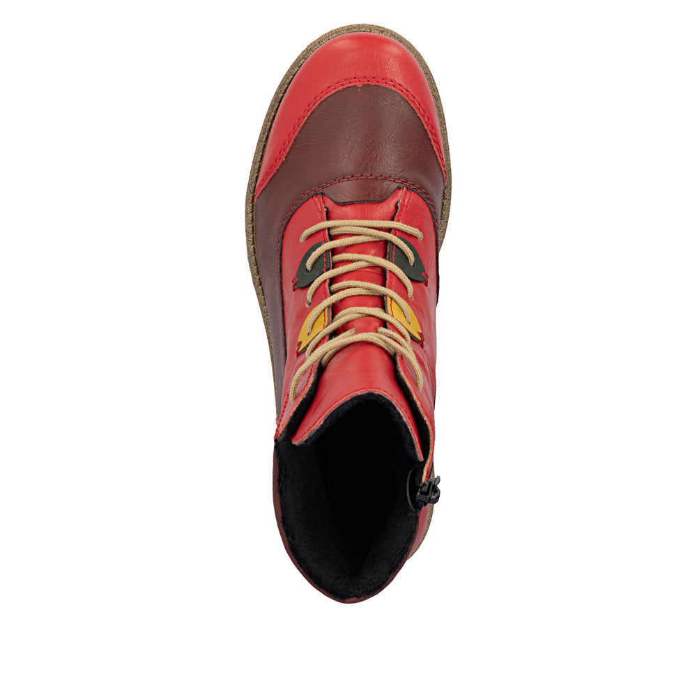 Rieker Red Ankle Boot|7351033