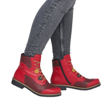 Load image into Gallery viewer, Rieker Red Ankle Boot|7351033
