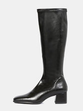 Load image into Gallery viewer, Miss Elastic Black Tall Boot|7531005NE
