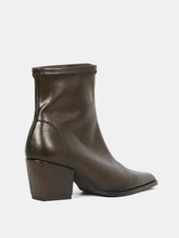 Load image into Gallery viewer, Miss Elastic Brown Ankle Boot|7537651MA
