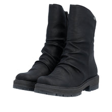 Load image into Gallery viewer, Rieker Wide Fit Black Ankle Boot|7585100
