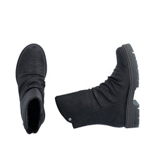 Load image into Gallery viewer, Rieker Wide Fit Black Ankle Boot|7585100
