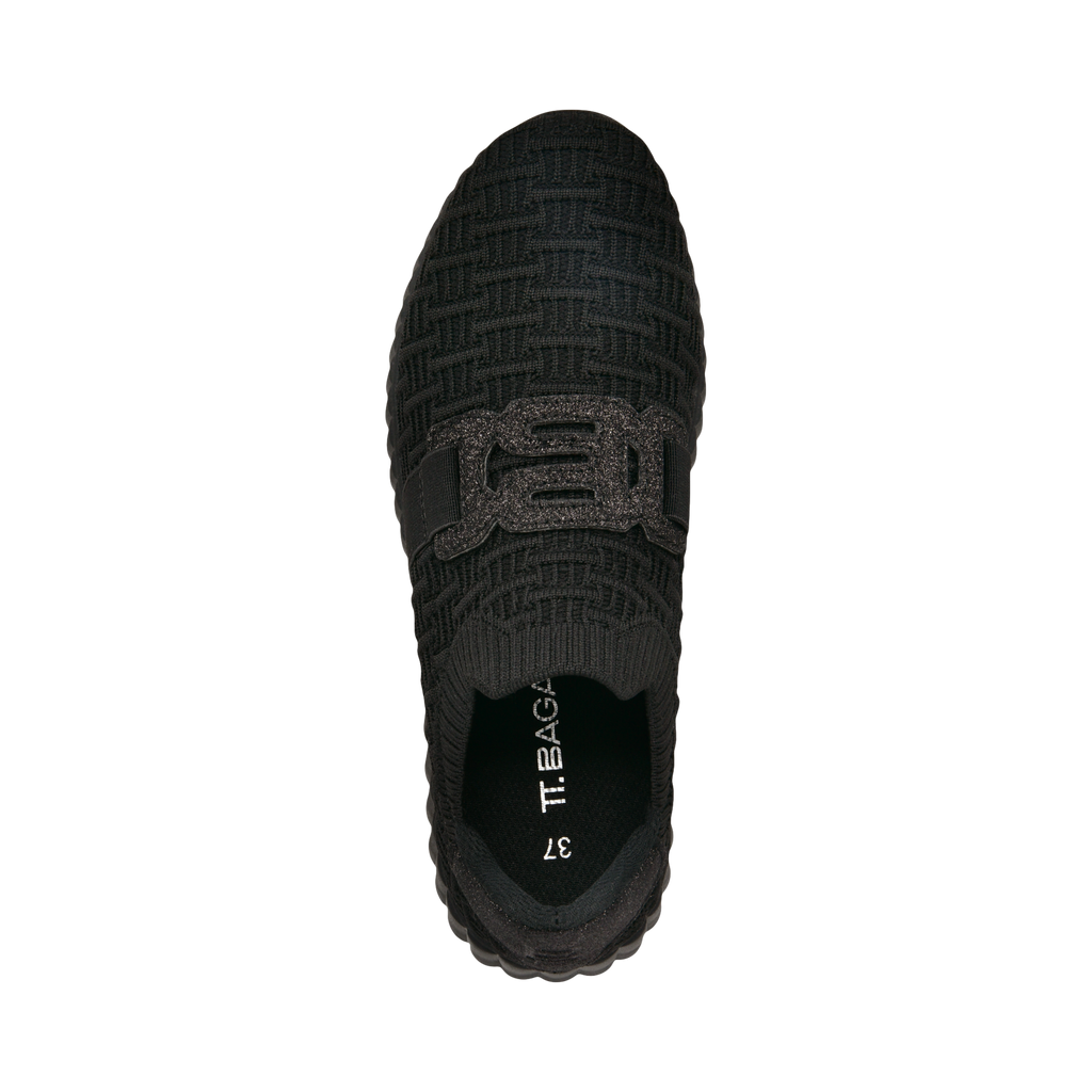 Bagatt Black Elastic MIx Slip On|D31AI66210