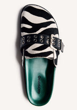Load image into Gallery viewer, Gioseppo Zebra Clog

