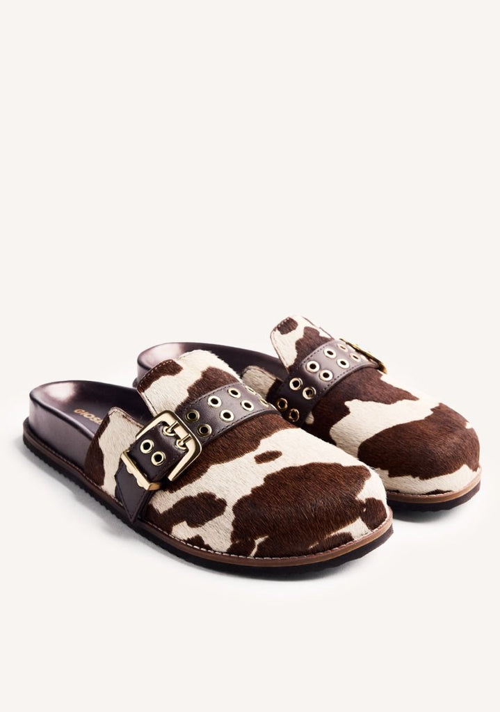 Gioseppo Cow Hide Clog