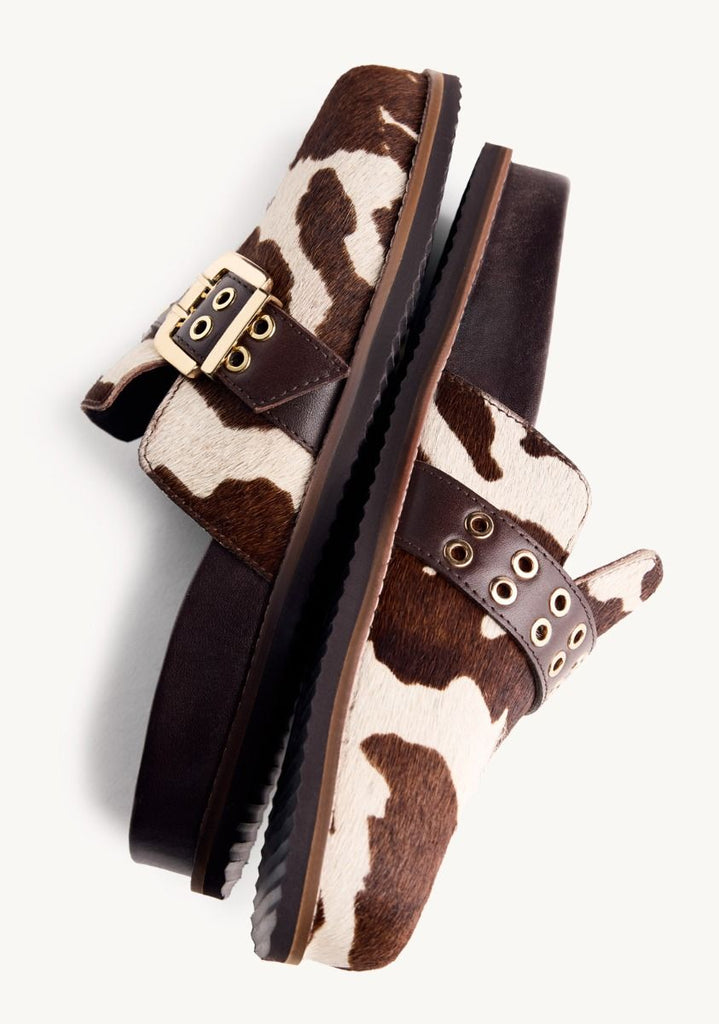 Gioseppo Cow Hide Clog