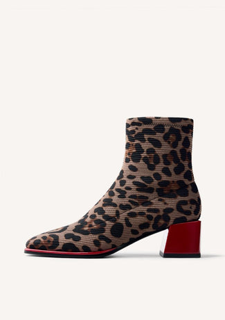 Gioseppo Animal Print Elastic Boot