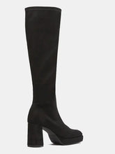 Load image into Gallery viewer, Miss Elastic Black Tall Boot|7703105NE
