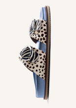 Load image into Gallery viewer, Gioseppo Animal Print Mule|78025BLU
