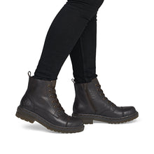 Load image into Gallery viewer, Rieker Dark Brown Laced Ankle Boot|7820225
