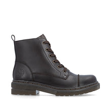 Load image into Gallery viewer, Rieker Dark Brown Laced Ankle Boot|7820225
