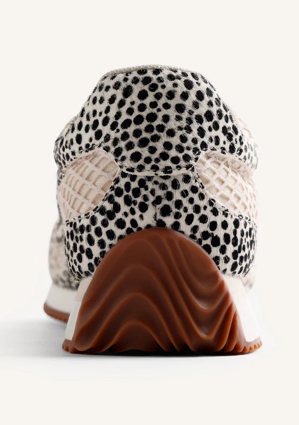 Gioseppo Animal Print and Mesh Trainer|78626