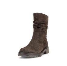 Load image into Gallery viewer, Gabor Dark Brown Suede Ankle Boot|800601002

