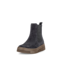 Load image into Gallery viewer, Gabor Wide Fit Navy Suede Chelsea Boot|800803002
