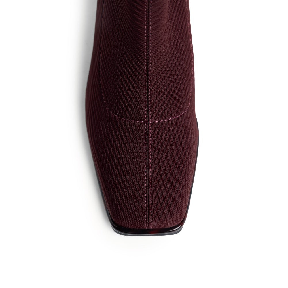 Gioseppo Burgundy Sock Boot|80115BU