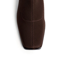 Load image into Gallery viewer, Gioseppo Brown Sock Ankle Boot|80115BR
