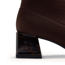 Load image into Gallery viewer, Gioseppo Brown Sock Ankle Boot|80115BR
