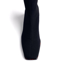 Load image into Gallery viewer, Gioseppo Black Sock Tall Boot|80124BK
