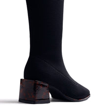 Load image into Gallery viewer, Gioseppo Black Sock Tall Boot|80124BK
