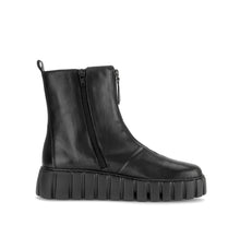 Load image into Gallery viewer, Gabor Black Leather Ankle Boot|801604001
