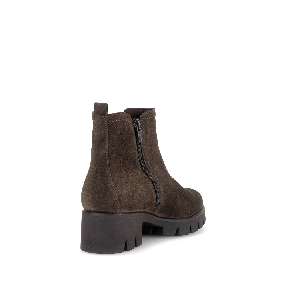 Gabor Brown Suede Ankle Boot|801801002