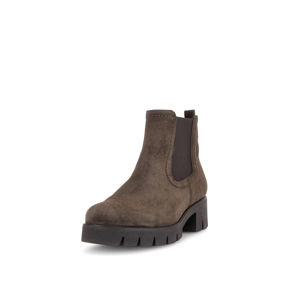Gabor Brown Suede Ankle Boot|801801002
