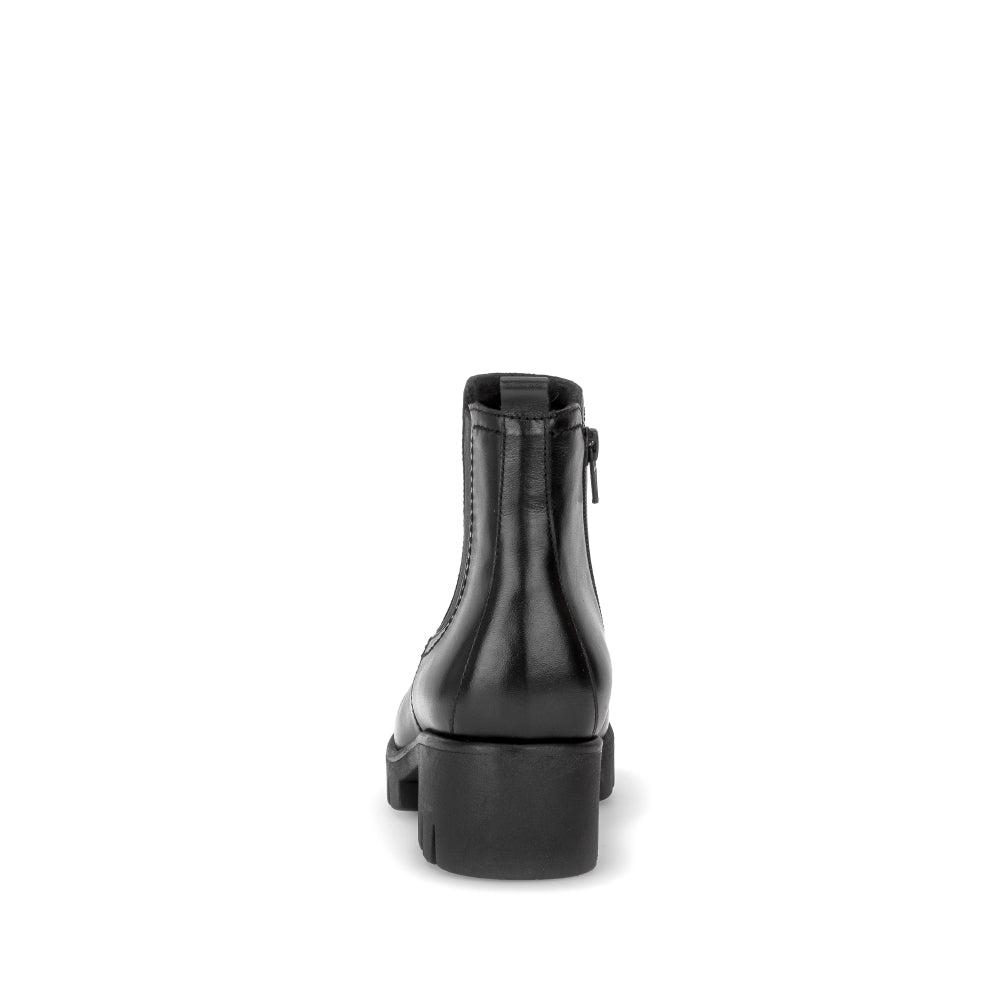 Gabor Chelsea Black Ankle Boot|801801003