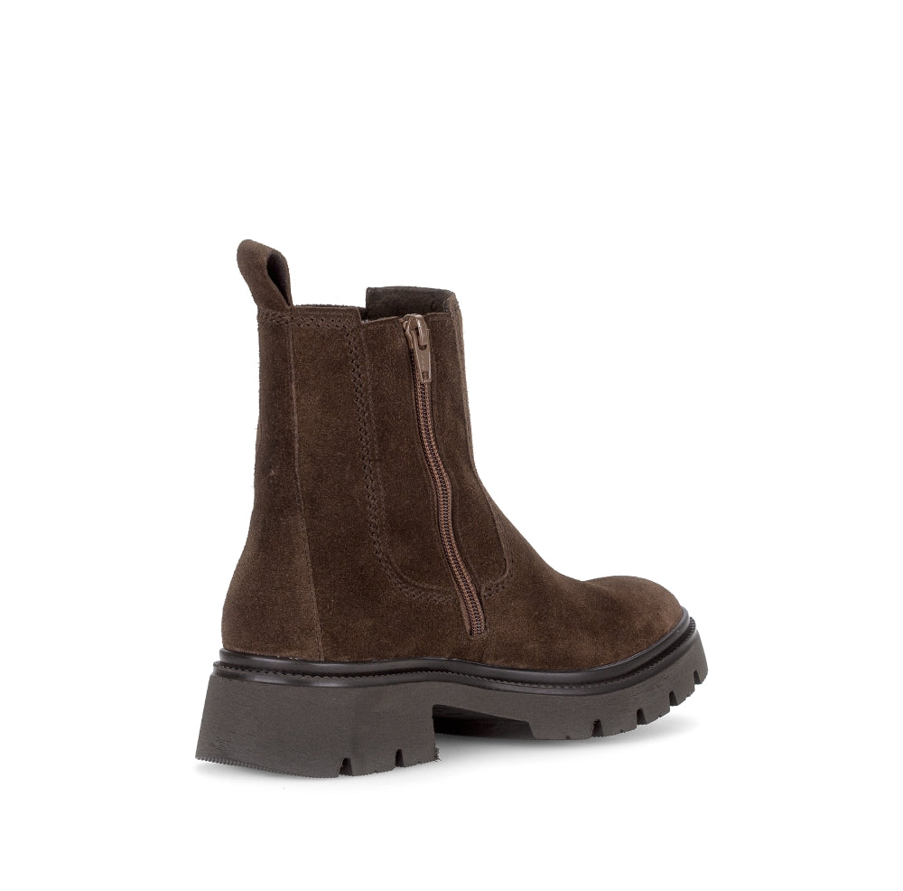Gabor Brown Suede Chelsea Boot|802101010