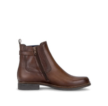 Load image into Gallery viewer, Gabor Brown Leather Ankle Boot|802301003
