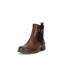 Load image into Gallery viewer, Gabor Brown Leather Ankle Boot|802301003
