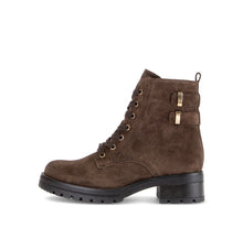 Load image into Gallery viewer, Gabor Brown Suede Laced Ankle Boot|802702002
