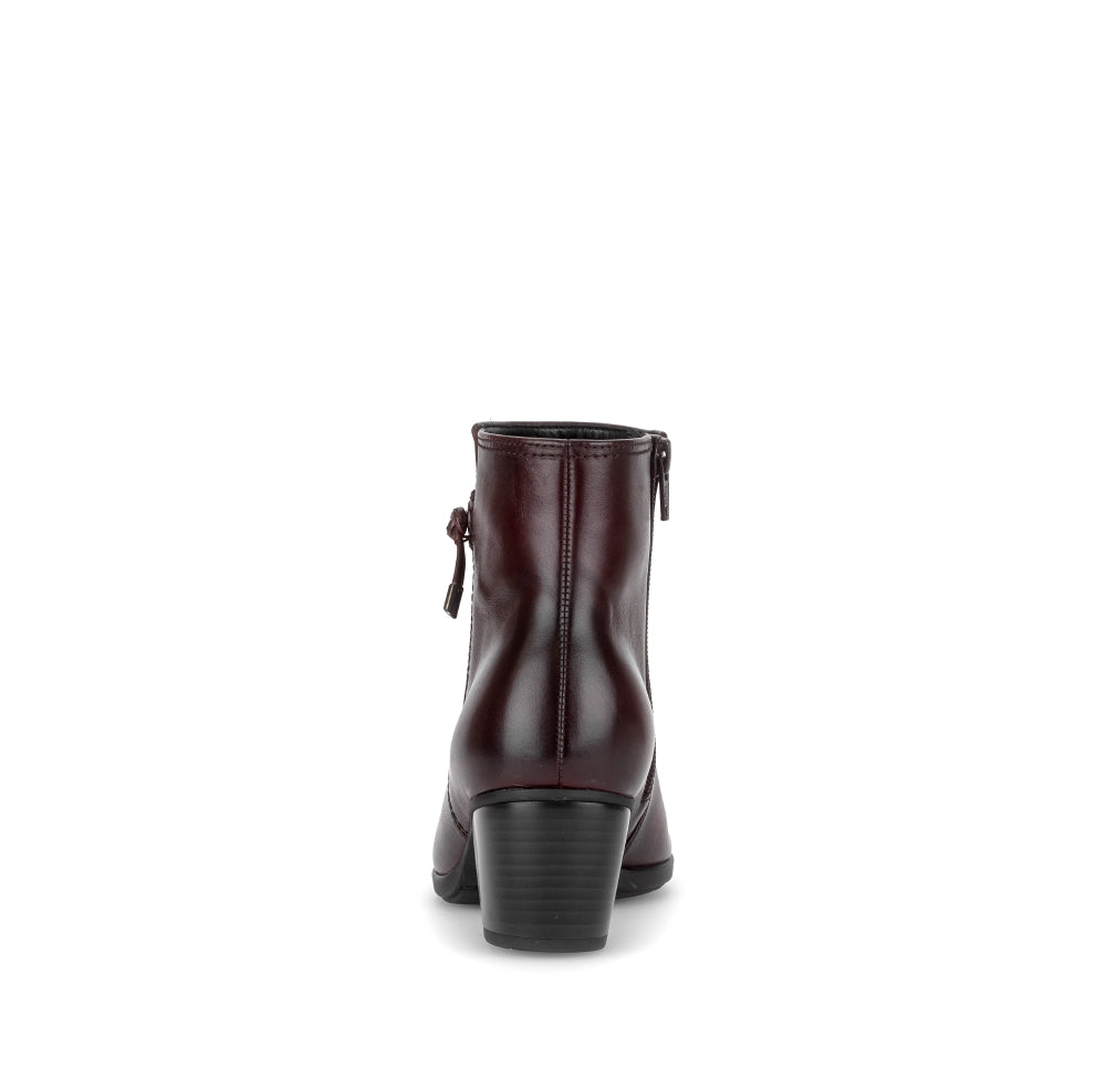 Gabor Burgundy Ankle Boot|802901003