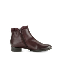 Load image into Gallery viewer, Gabor Burgundy Leather Ankle Boot|803102005
