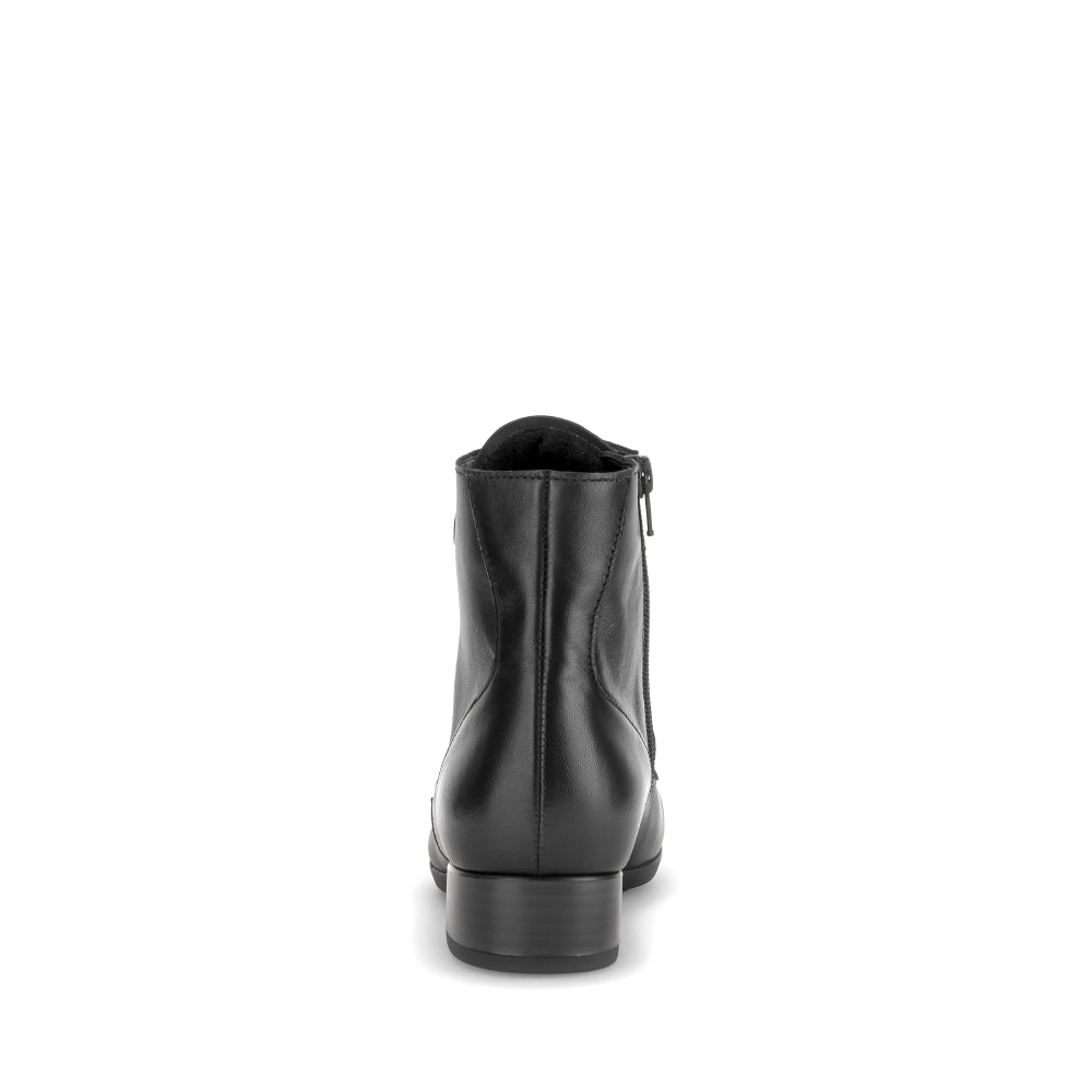 Gabor Wide Fit Black Ankle Boot|803104001