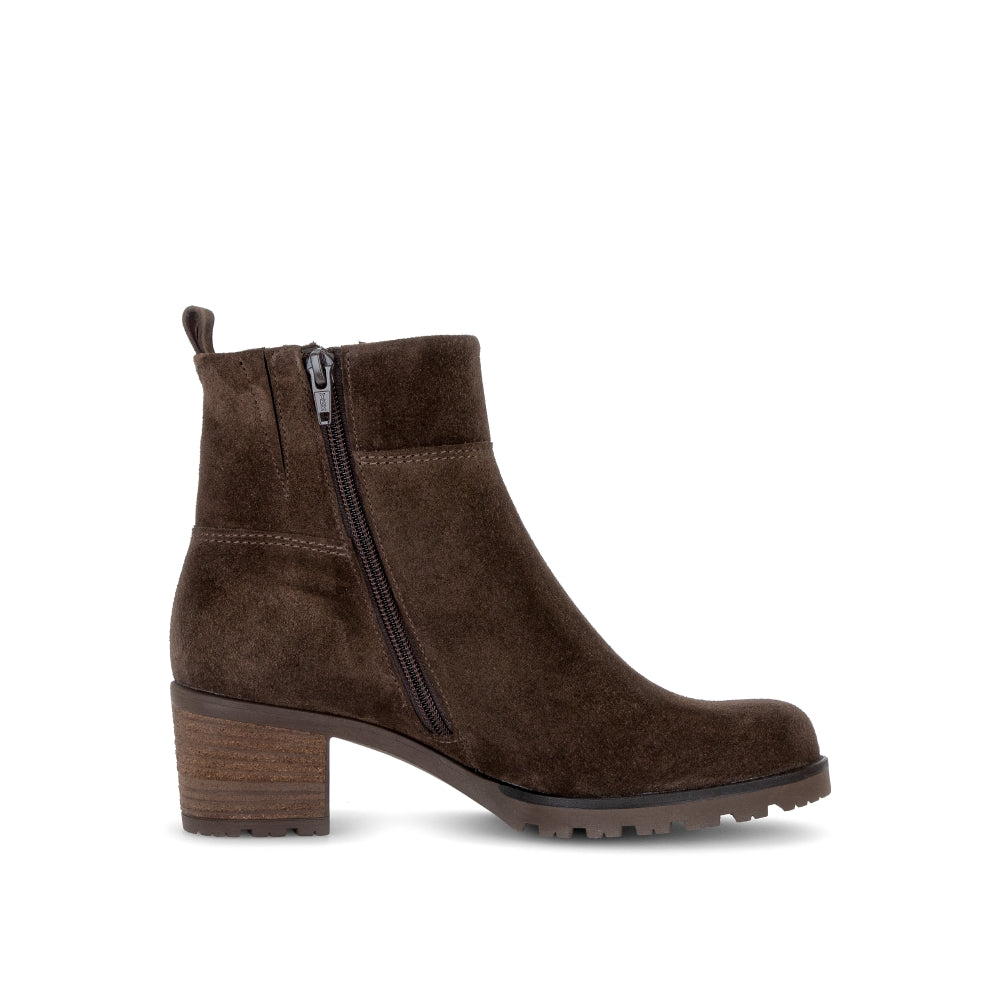 Gabor Brown Suede Ankle Boot|803202001