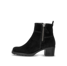 Load image into Gallery viewer, Gabor Black Suede Ankle Boot|803202002

