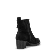 Load image into Gallery viewer, Gabor Black Suede Ankle Boot|803202002
